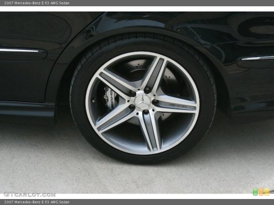 2007 Mercedes-Benz E 63 AMG Sedan Wheel and Tire Photo #47357672