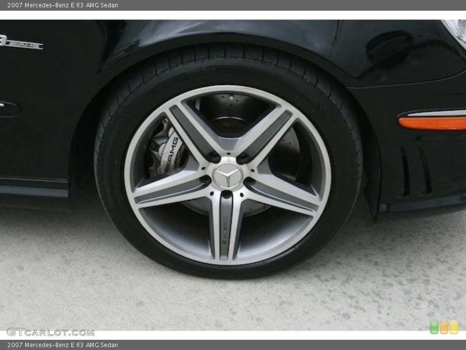 2007 Mercedes-Benz E 63 AMG Sedan Wheel and Tire Photo #47357699