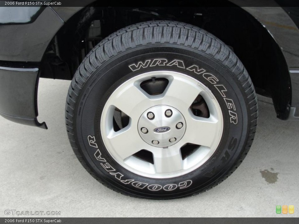 2006 Ford F150 STX SuperCab Wheel and Tire Photo #47362290