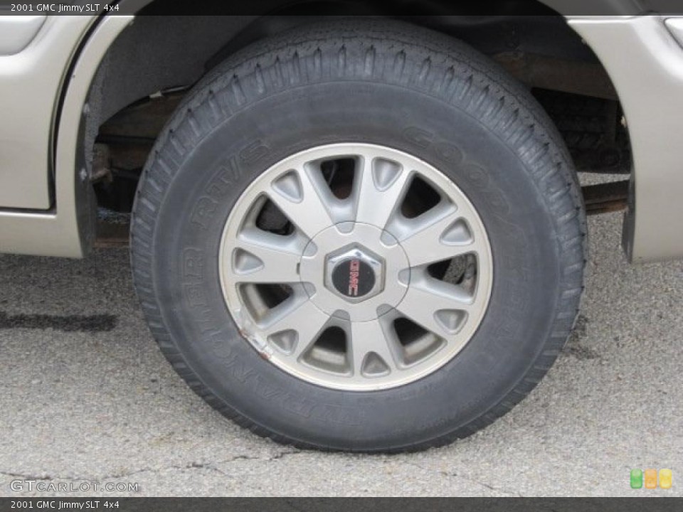 2001 GMC Jimmy SLT 4x4 Wheel and Tire Photo #47363723
