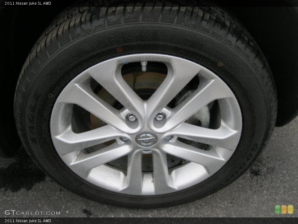 2011 Nissan Juke SL AWD Wheel and Tire Photo #47365832