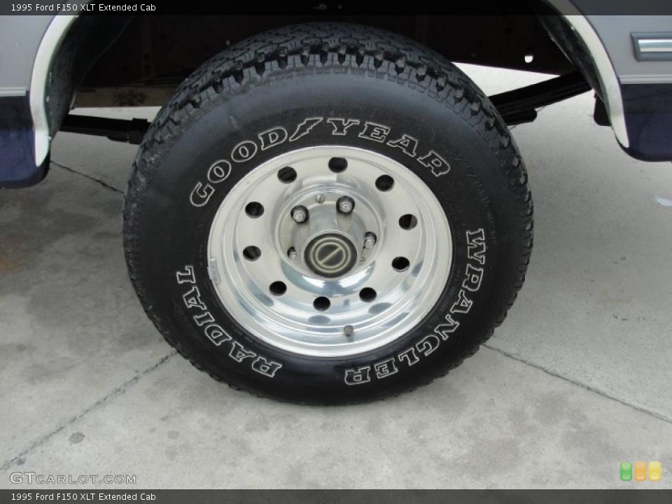 1995 Ford F150 XLT Extended Cab Wheel and Tire Photo #47367680