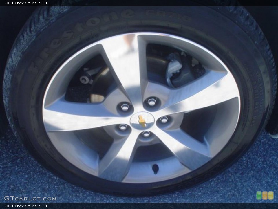 2011 Chevrolet Malibu LT Wheel and Tire Photo #47370920