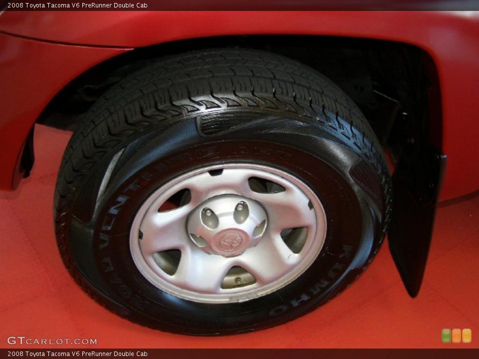 2008 Toyota Tacoma V6 PreRunner Double Cab Wheel and Tire Photo #47371652