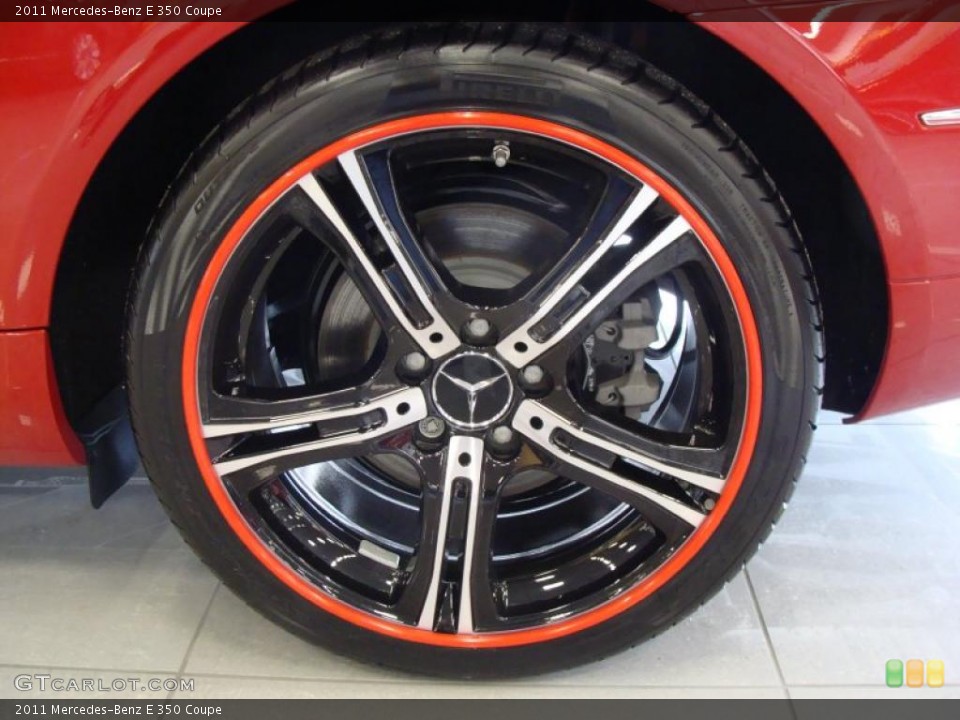 2011 Mercedes-Benz E Custom Wheel and Tire Photo #47373023