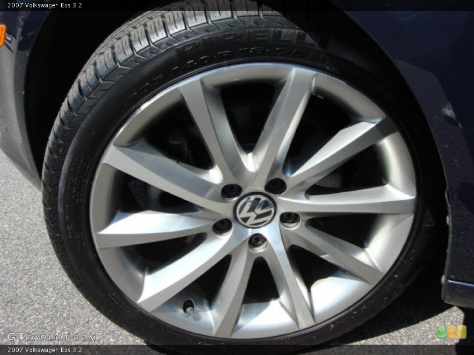 2007 Volkswagen Eos 3.2 Wheel and Tire Photo #47374796