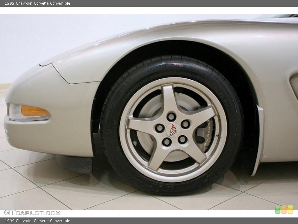 1999 Chevrolet Corvette Convertible Wheel and Tire Photo #47375642