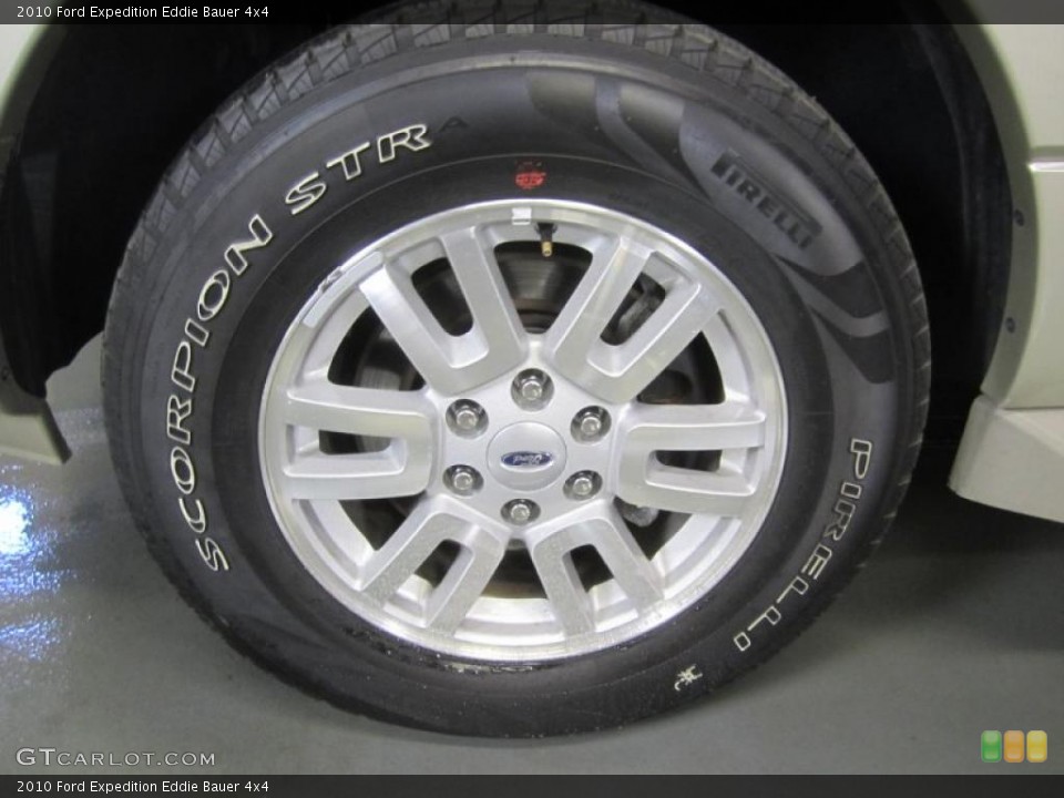 2010 Ford Expedition Eddie Bauer 4x4 Wheel and Tire Photo #47377958
