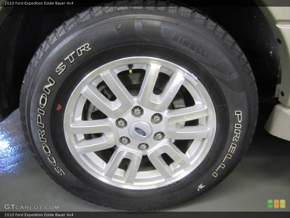 2010 Ford Expedition Eddie Bauer 4x4 Wheel and Tire Photo #47378156