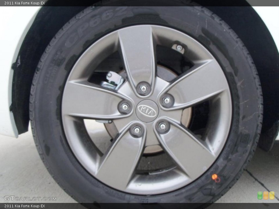 2011 Kia Forte Koup EX Wheel and Tire Photo #47378852