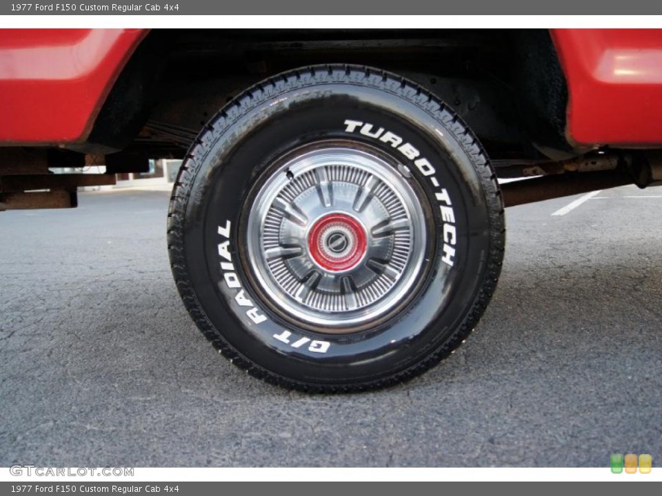 1977 Ford F150 Custom Regular Cab 4x4 Wheel and Tire Photo #47380019