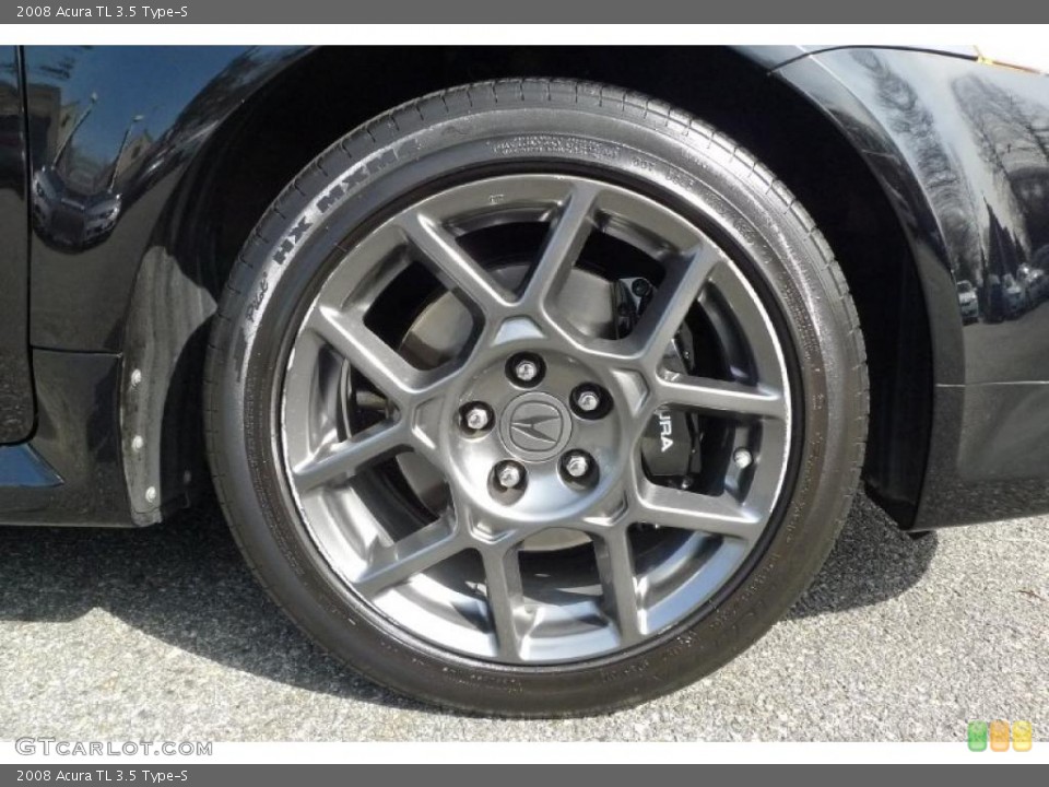 2008 Acura TL 3.5 Type-S Wheel and Tire Photo #47380448