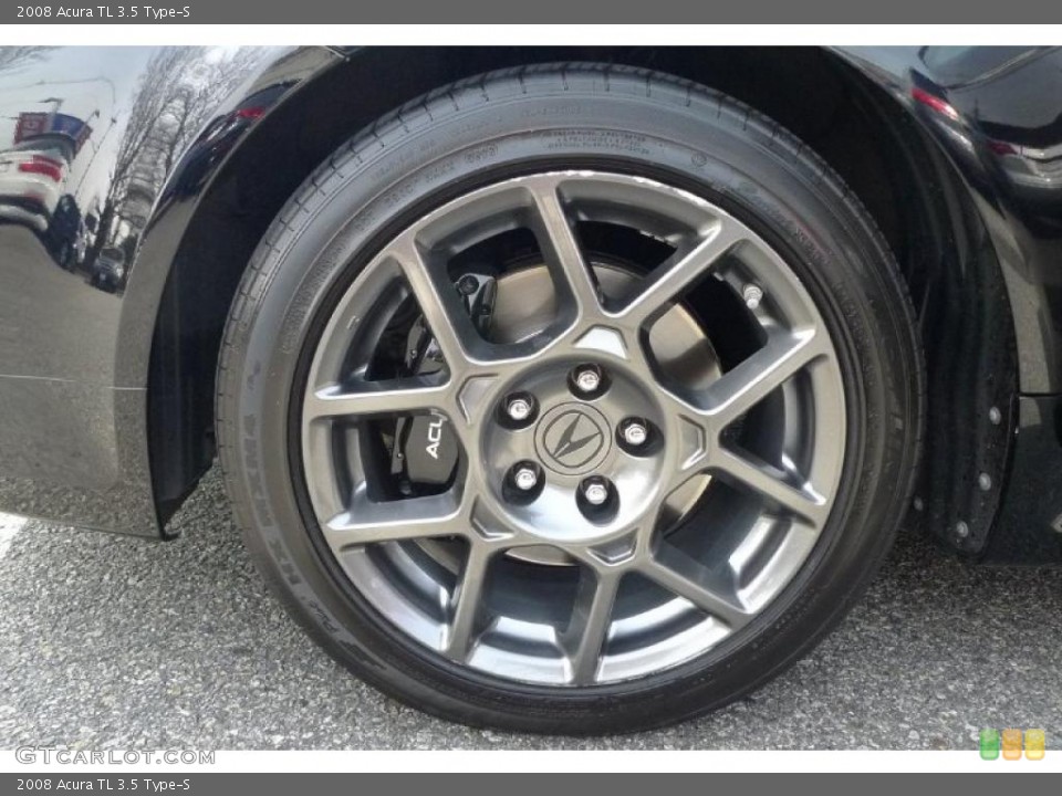 2008 Acura TL 3.5 Type-S Wheel and Tire Photo #47380496