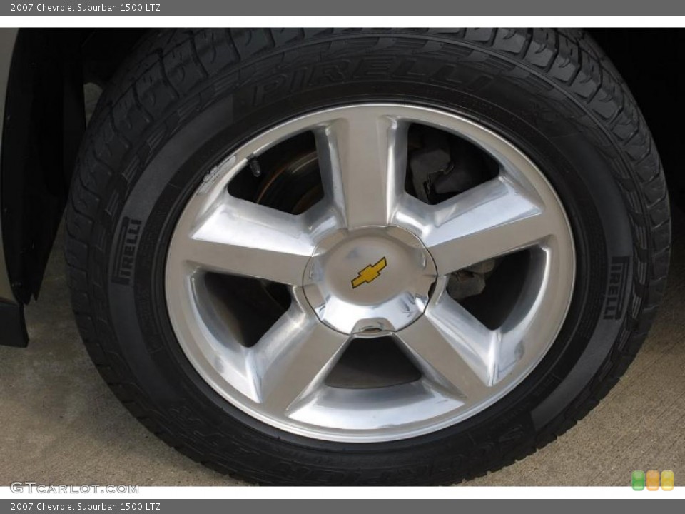 2007 Chevrolet Suburban 1500 LTZ Wheel and Tire Photo #47381939