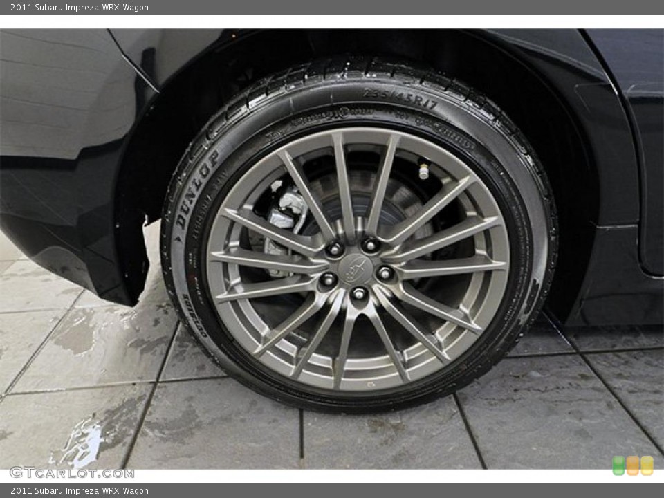 2011 Subaru Impreza WRX Wagon Wheel and Tire Photo #47385065