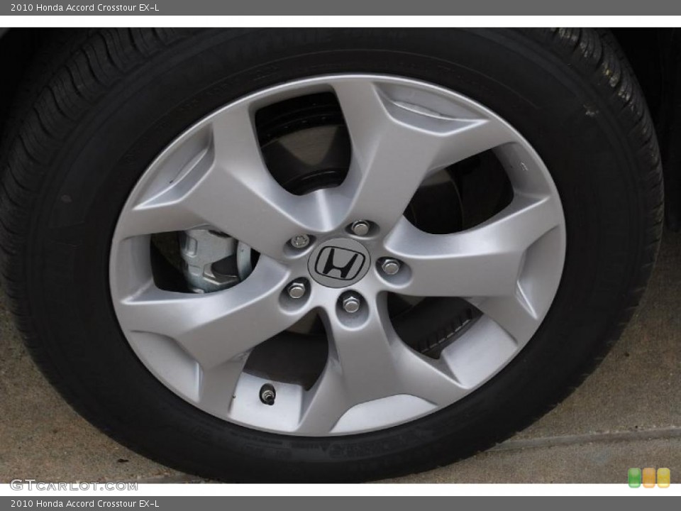 2010 Honda Accord Crosstour EX-L Wheel and Tire Photo #47386436