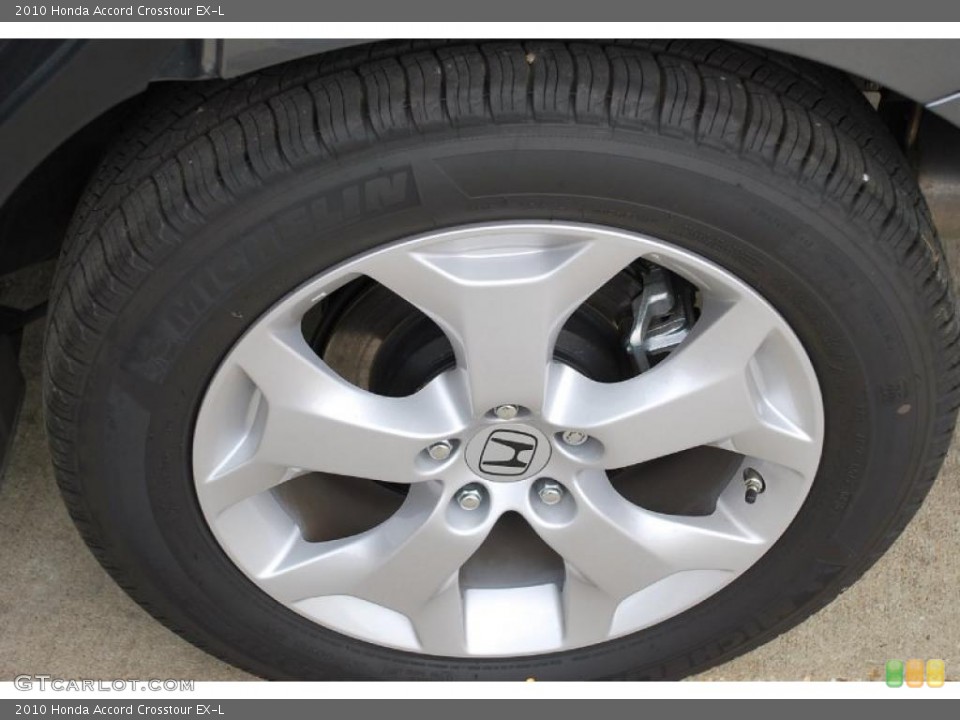 2010 Honda Accord Crosstour EX-L Wheel and Tire Photo #47386589