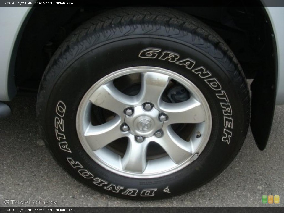 2009 Toyota 4Runner Sport Edition 4x4 Wheel and Tire Photo #47387483