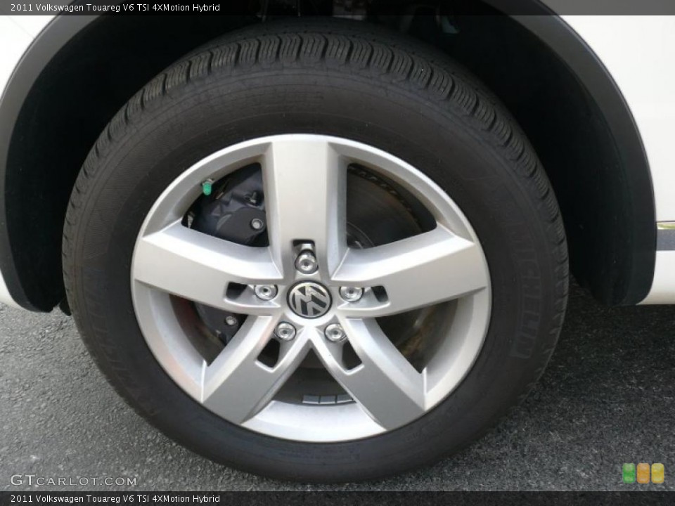 2011 Volkswagen Touareg V6 TSI 4XMotion Hybrid Wheel and Tire Photo #47389121