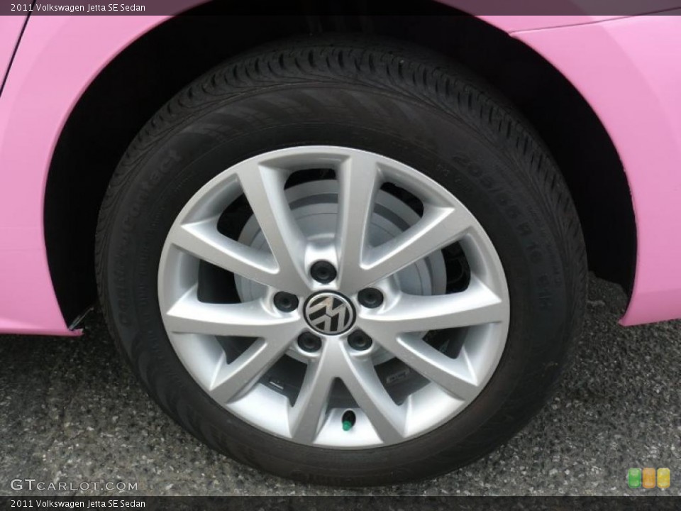 2011 Volkswagen Jetta SE Sedan Wheel and Tire Photo #47389790