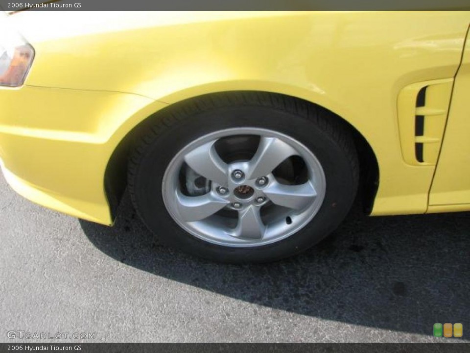 2006 Hyundai Tiburon GS Wheel and Tire Photo #47390756