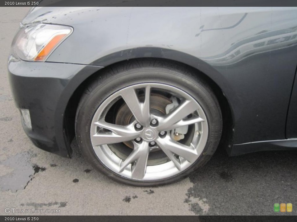 2010 Lexus IS 250 Wheel and Tire Photo #47394320