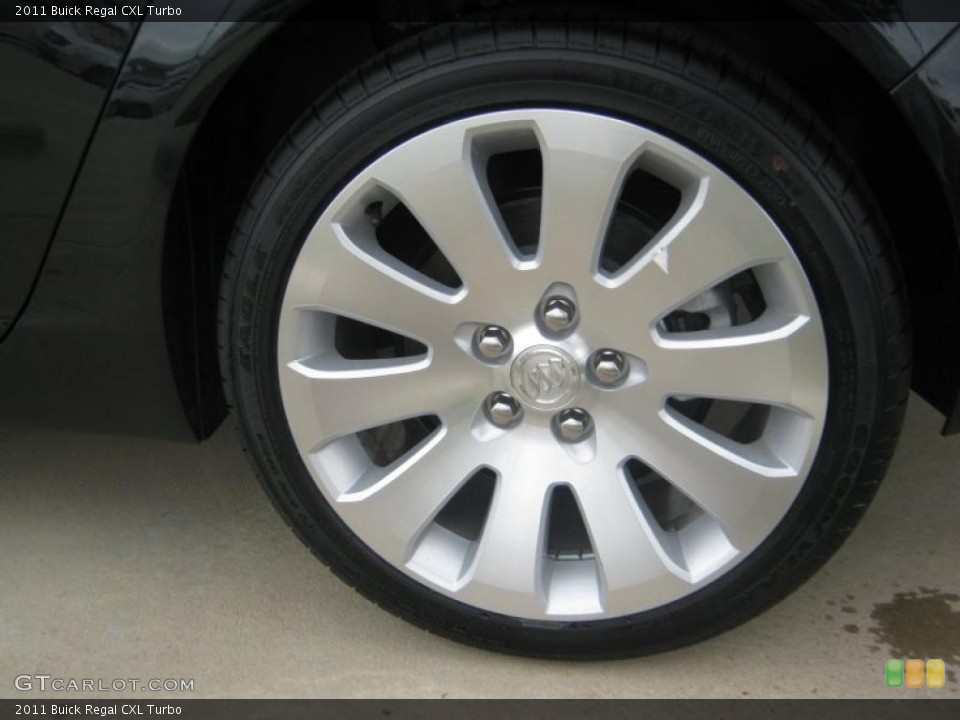 2011 Buick Regal CXL Turbo Wheel and Tire Photo #47394956