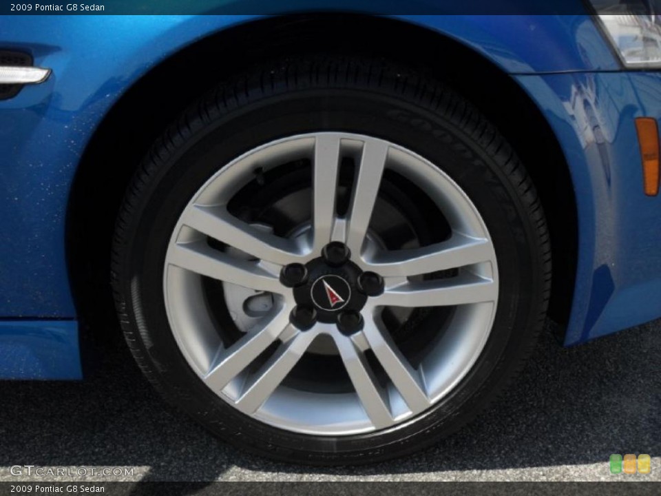 2009 Pontiac G8 Sedan Wheel and Tire Photo #47395550
