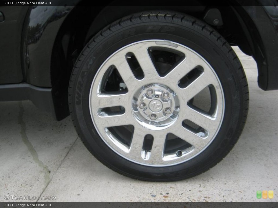 2011 Dodge Nitro Heat 4.0 Wheel and Tire Photo #47397794