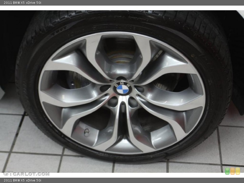 2011 BMW X5 xDrive 50i Wheel and Tire Photo #47400125