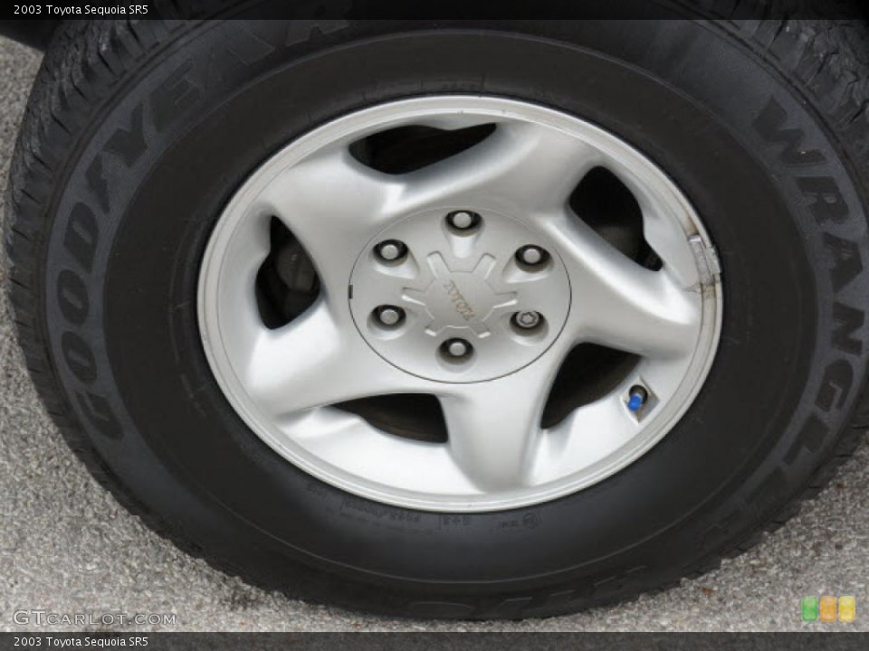 2003 Toyota Sequoia SR5 Wheel and Tire Photo #47404313