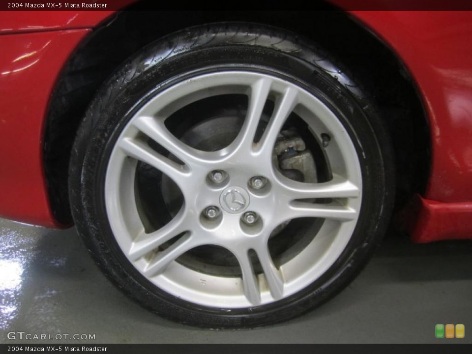 2004 Mazda MX-5 Miata Roadster Wheel and Tire Photo #47409044