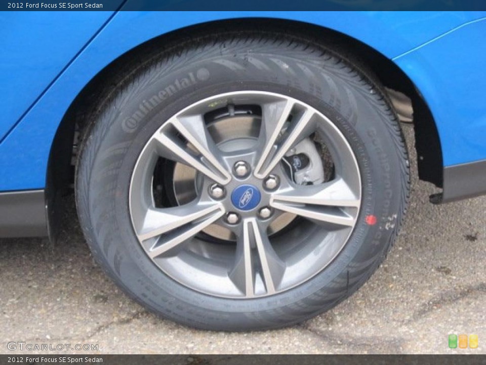 2012 Ford Focus SE Sport Sedan Wheel and Tire Photo #47409749