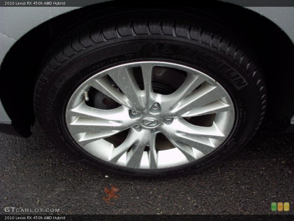 2010 Lexus RX 450h AWD Hybrid Wheel and Tire Photo #47410853