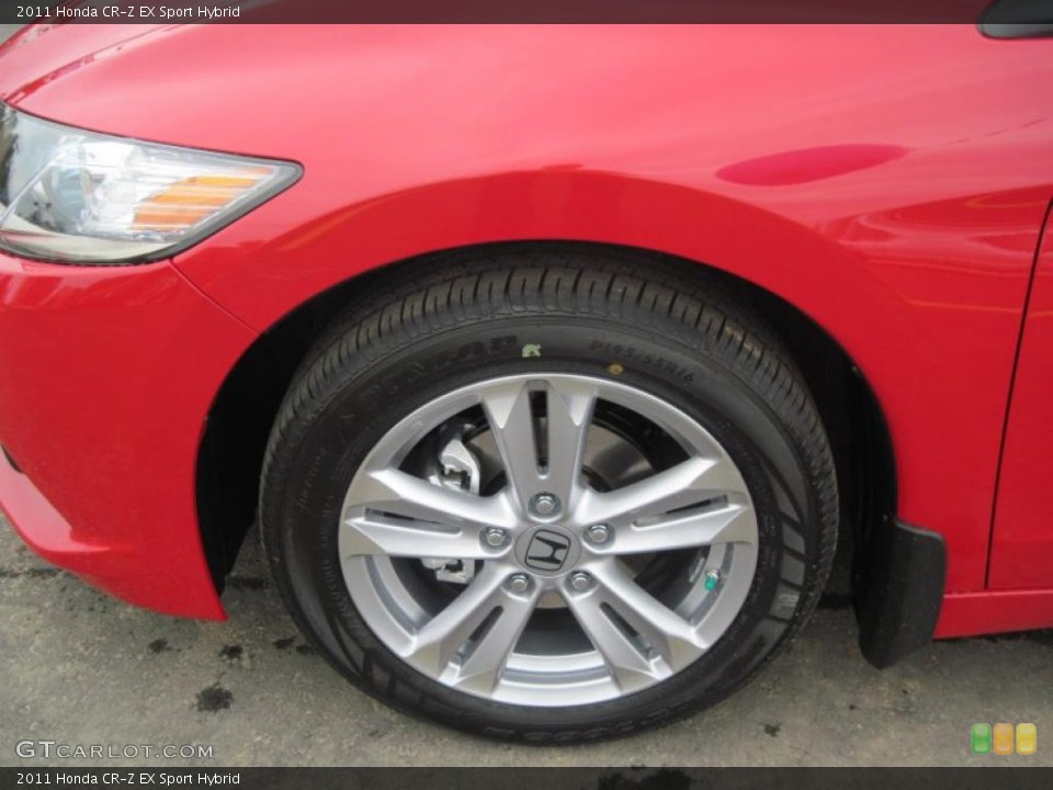 2011 Honda CR-Z EX Sport Hybrid Wheel and Tire Photo #47415260