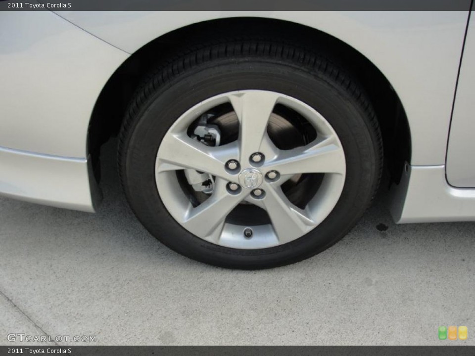 2011 Toyota Corolla S Wheel and Tire Photo #47425524