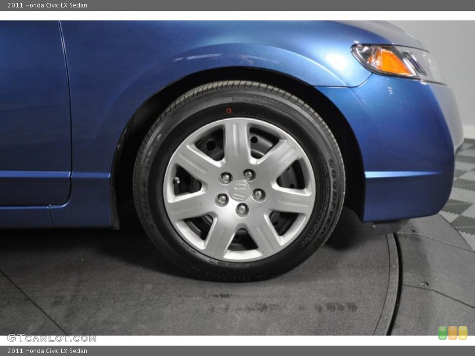 2011 Honda Civic LX Sedan Wheel and Tire Photo #47430387