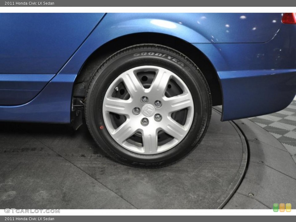 2011 Honda Civic LX Sedan Wheel and Tire Photo #47430420