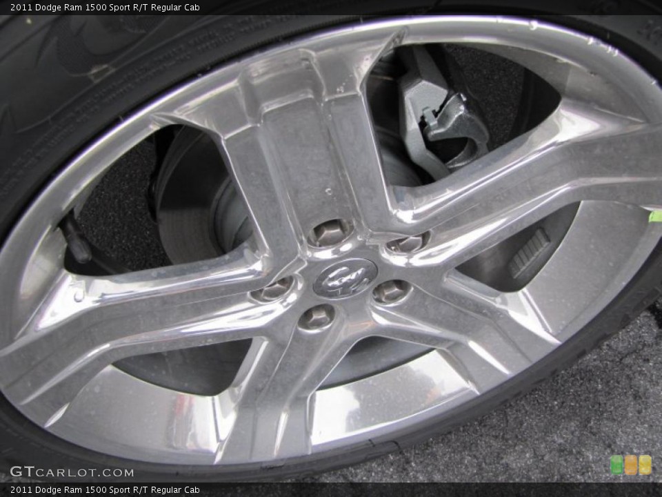 2011 Dodge Ram 1500 Sport R/T Regular Cab Wheel and Tire Photo #47430846