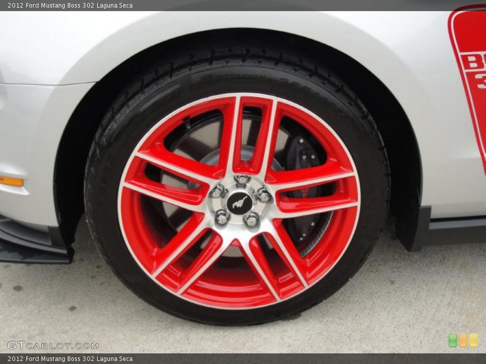 2012 Ford Mustang Boss 302 Laguna Seca Wheel and Tire Photo #47432880