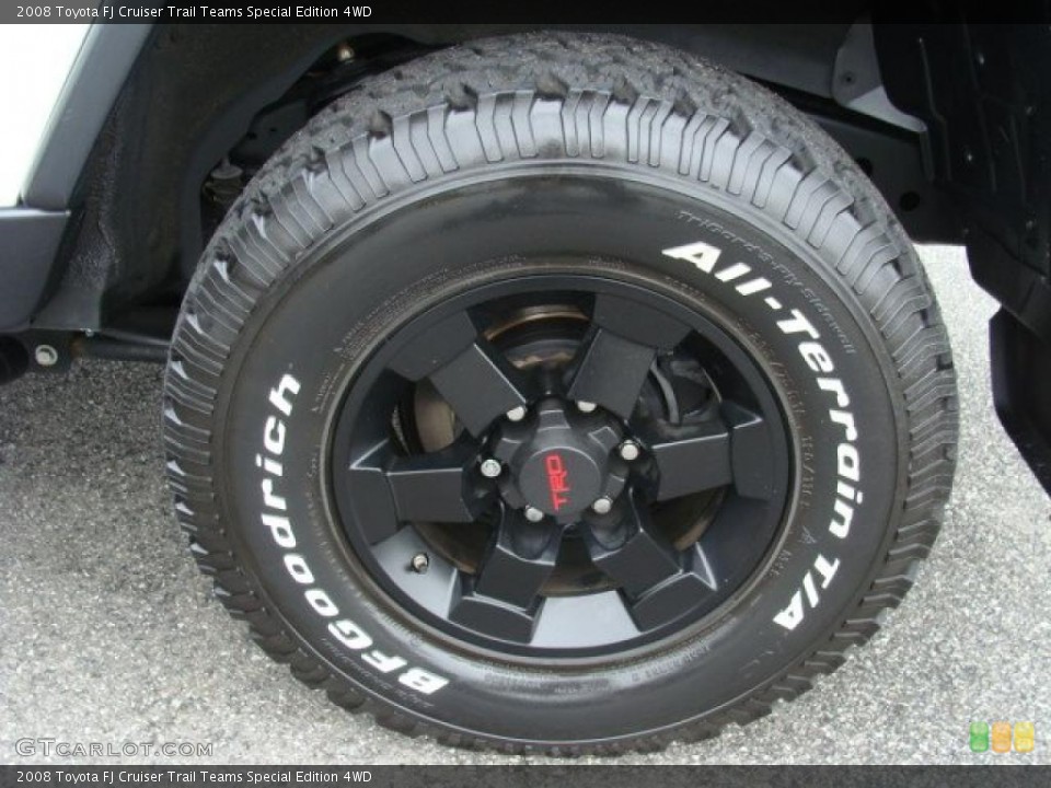 2008 Toyota FJ Cruiser Trail Teams Special Edition 4WD Wheel and Tire Photo #47434230