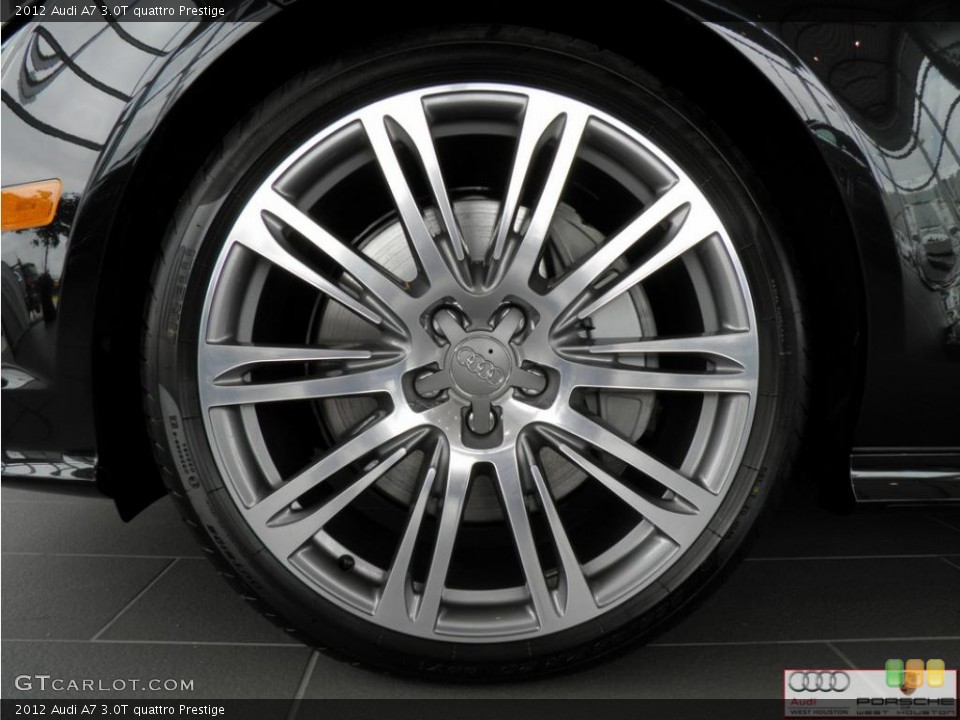 2012 Audi A7 3.0T quattro Prestige Wheel and Tire Photo #47437788