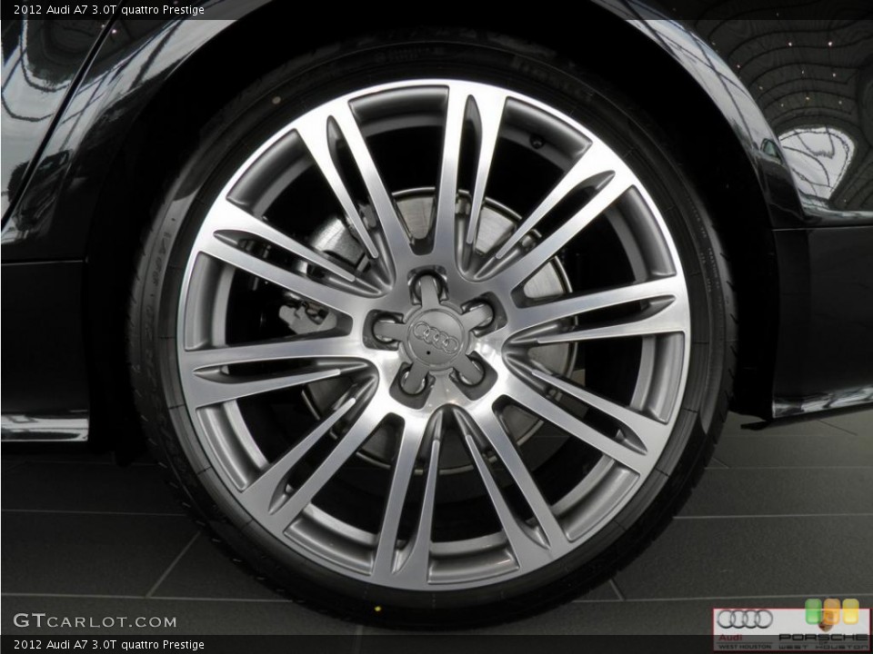 2012 Audi A7 3.0T quattro Prestige Wheel and Tire Photo #47437797