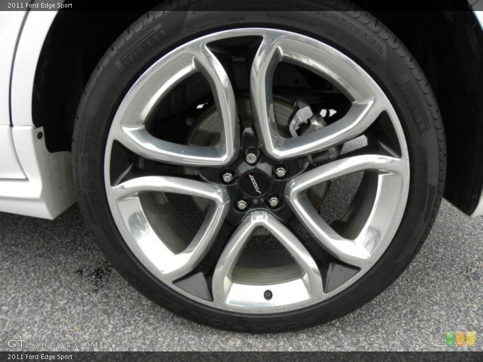 2011 Ford Edge Sport Wheel and Tire Photo #47439618