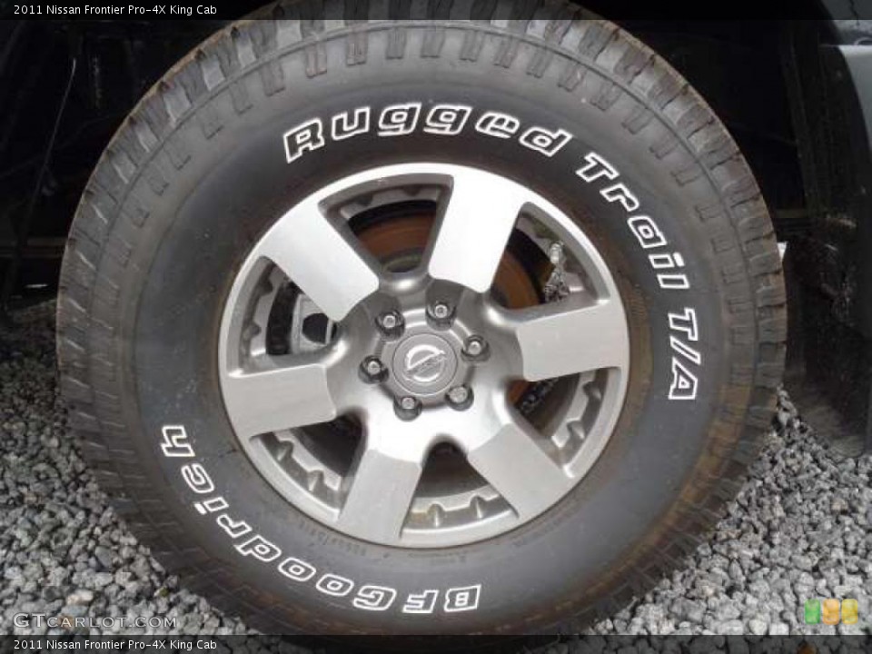 2011 Nissan Frontier Pro-4X King Cab Wheel and Tire Photo #47449351