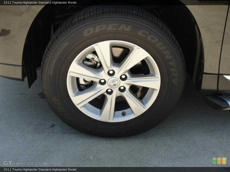 2011 Toyota Highlander  Wheel and Tire Photo #47450737