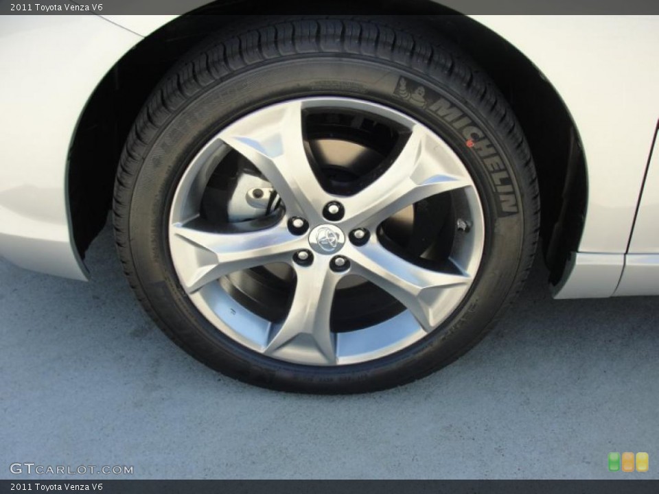 2011 Toyota Venza V6 Wheel and Tire Photo #47454235