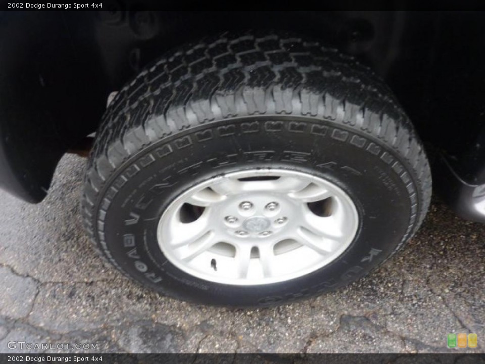 2002 Dodge Durango Sport 4x4 Wheel and Tire Photo #47454478