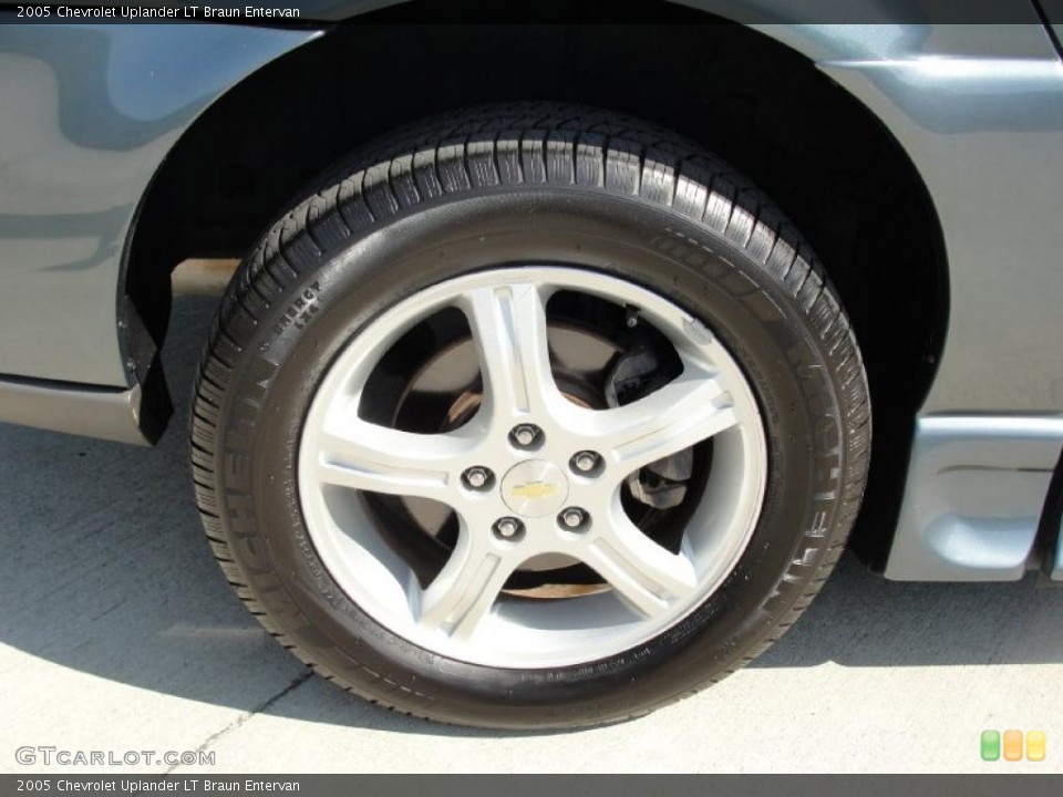 2005 Chevrolet Uplander LT Braun Entervan Wheel and Tire Photo #47468098