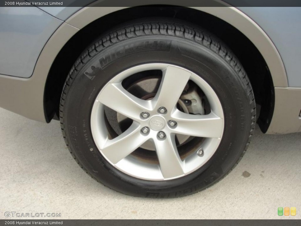 2008 Hyundai Veracruz Limited Wheel and Tire Photo #47473853